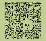 A partially-completed puzzle.