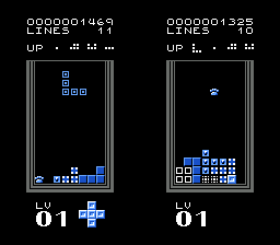 Two players can play at the same time.